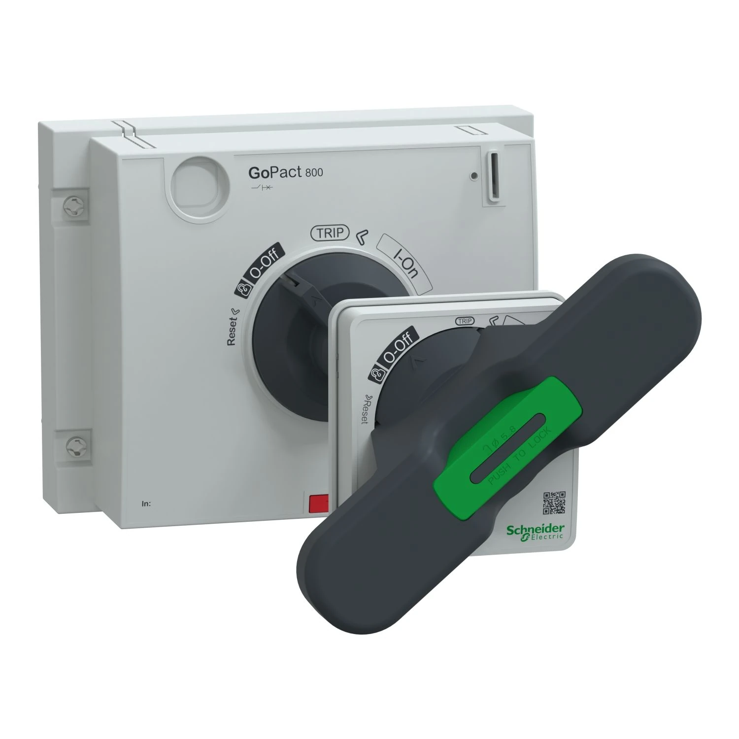 G80ROTE Schneider Electric Extended rotary handle, GoPact MCCB 800, shaft length 250mm, IP54