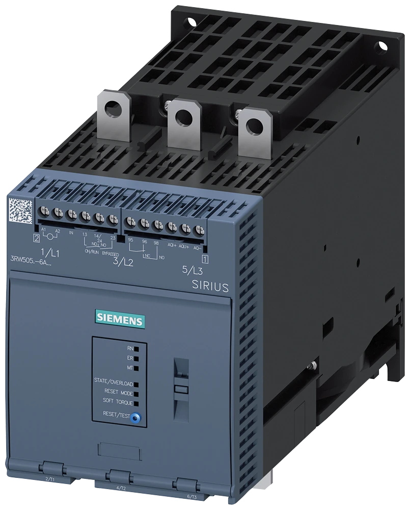 3RW5056-6AB14 SIRIUS soft starter 200-480 V 171 A, 110-250 V AC Screw terminals Analog output