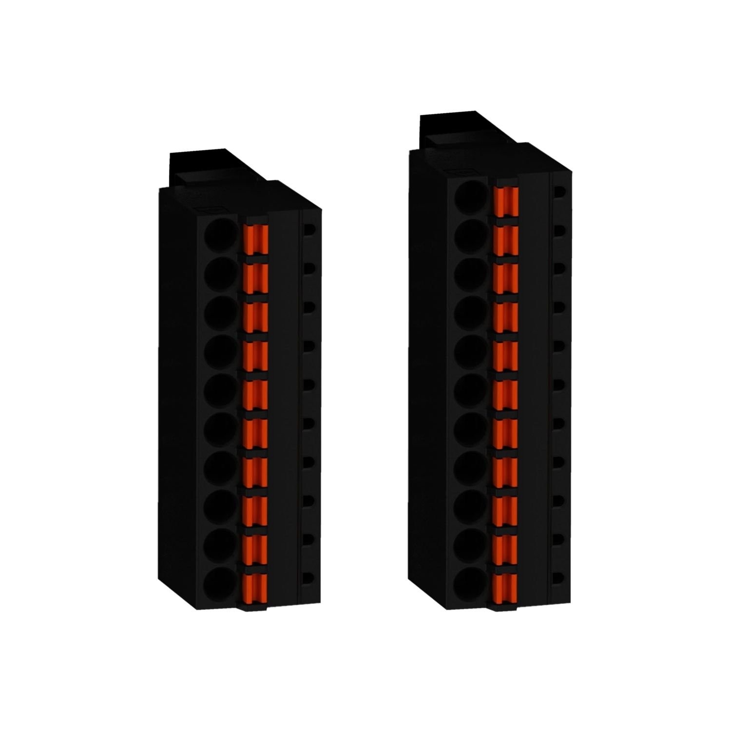 TMAT2MSETG connector set, Modicon M221, for M221M and TM3 I/O Spring