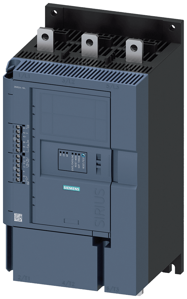 3RW5243-6AC14 SIRIUS soft starter 200-480 V 210 A, 110-250 V AC Screw terminals Analog output