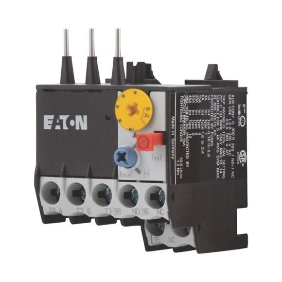 EATON 014432 ZE-1,6 - Overload relay, Ir= 1 - 1.6 A, 1 N/O, 1 N/C, Direct mounting