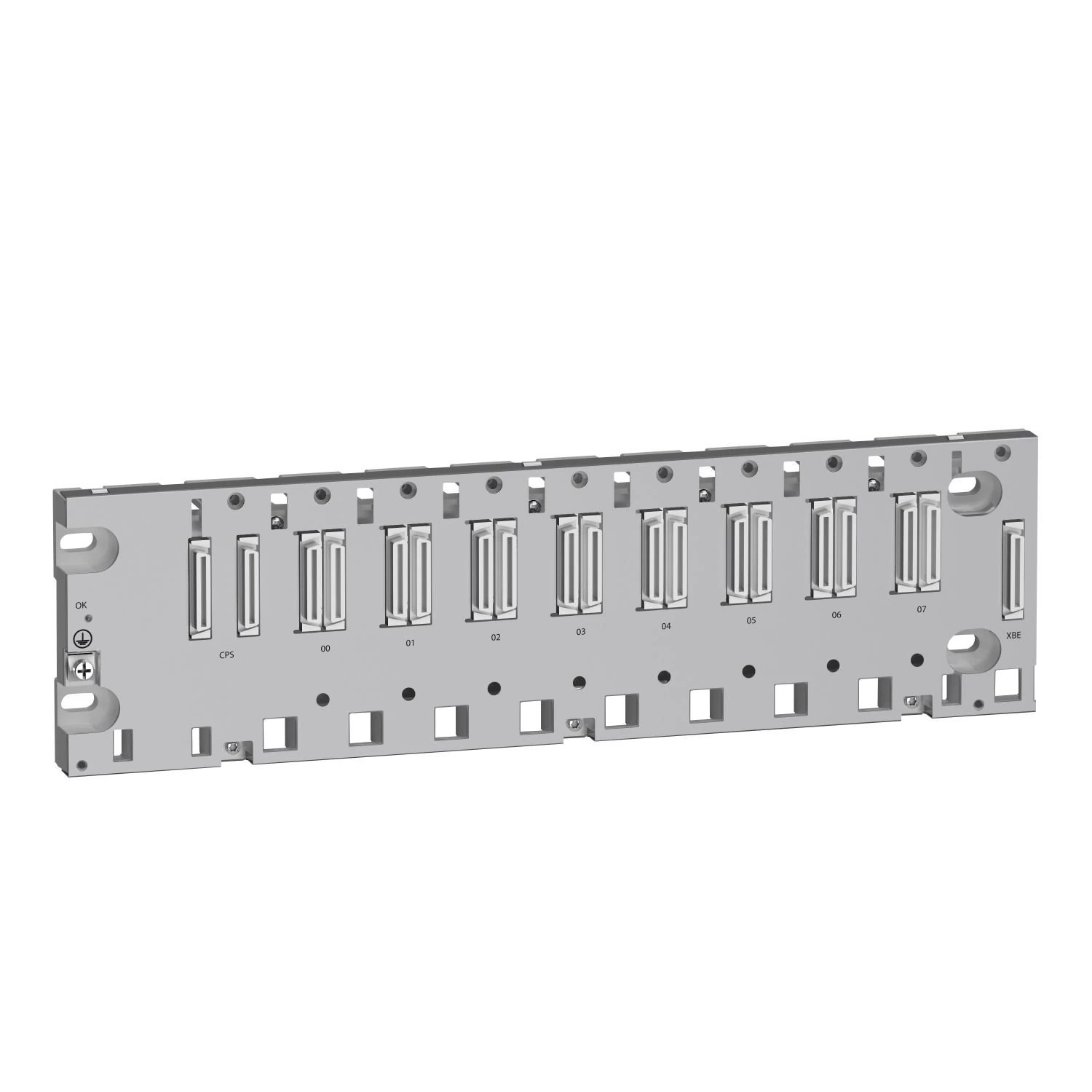 BMEXBP0800 rack, Modicon X80, 8 emplacements, fond de panier Ethernet