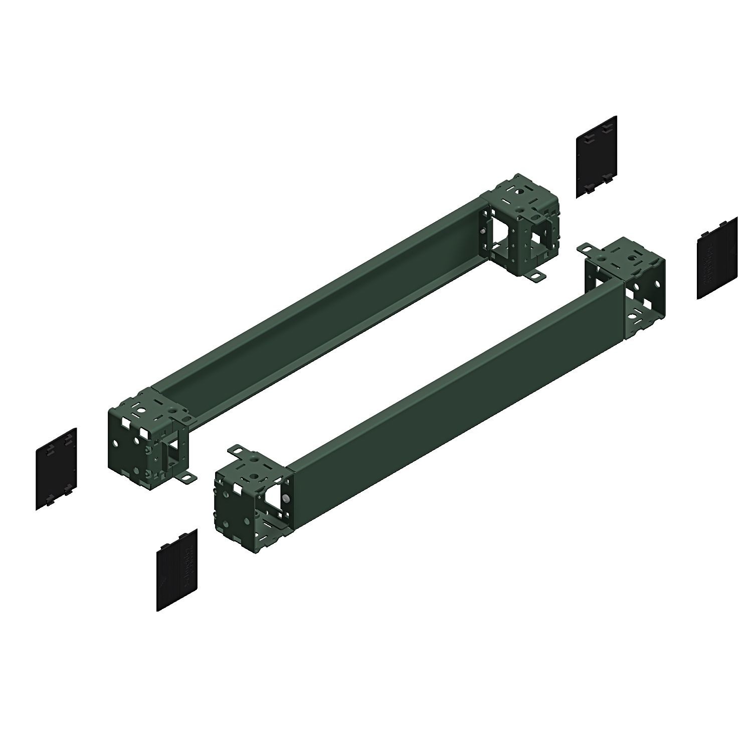 NSYSPF8100 Front & rear plinth, PanelSeT SFN, PanelSeT SF, PanelSeT SM, for electrical enclosure W800mm, plinth H100mm