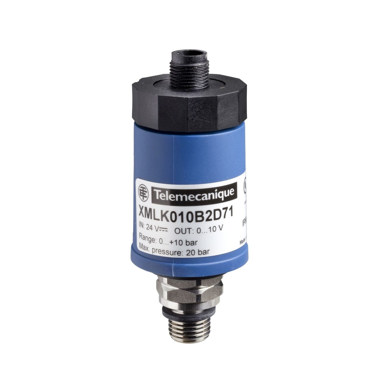 XMLK016B2D21 Electronic pressure sensors, Pressure sensors XM, sensor XMLK, 0...16 bar, G 1/4 A, 4...20 mA, M12, set of 1