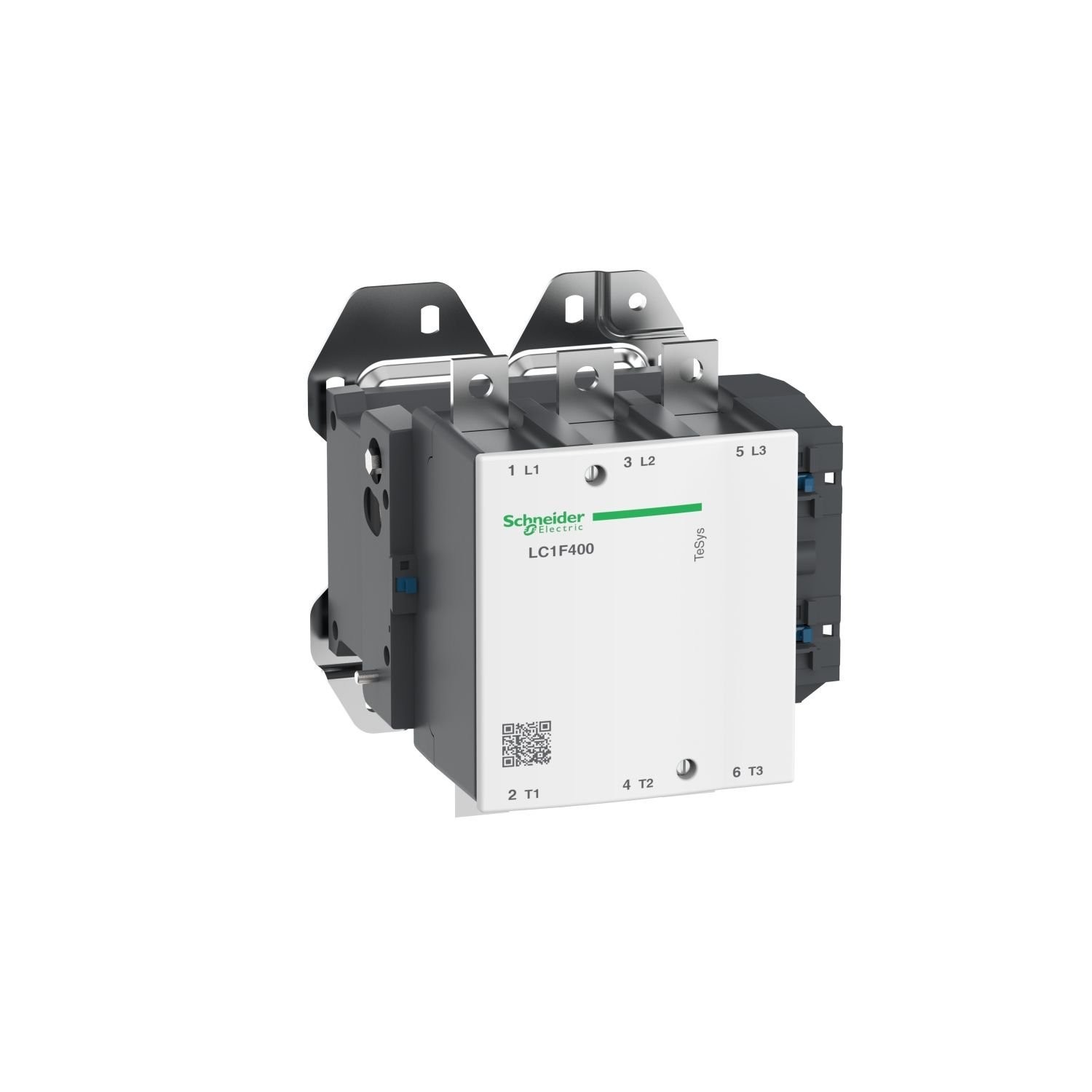 LC1F400 Contactor body,TeSys F,3P(3NO), AC-3, <=440V 1100A without coil