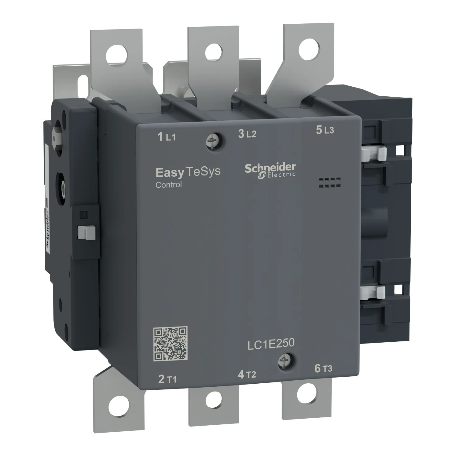 LC1E250M5 Contactor,Easy TeSys Control,LC1E,3P(3NO),AC-3/AC-3e,<=440V,250A/190A,220V AC coil,50Hz
