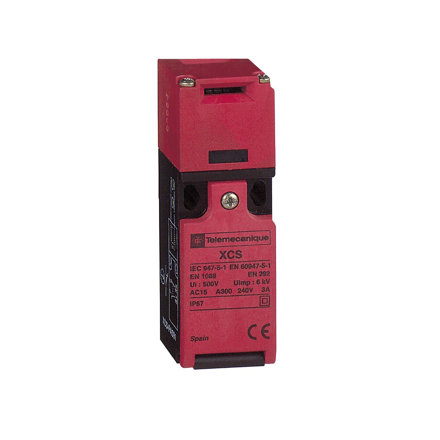 XCSPA791 Safety switch, Telemecanique Safety switches XCS, plastic XCSPA, 1 NC + 1 NC, slow break, 1 entry tapped Pg 11