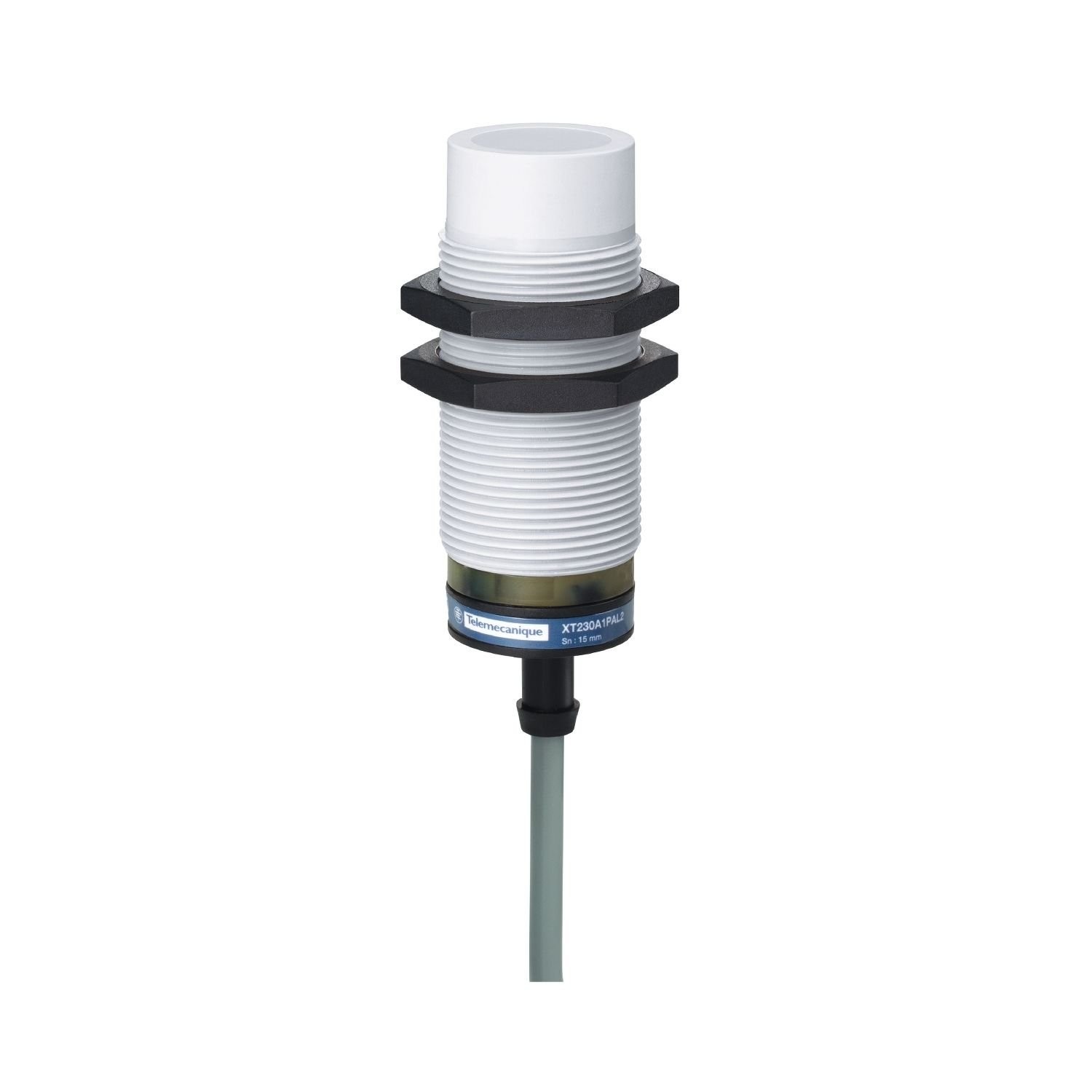 XT230A1NAL2 Capacitive proximity sensors XT, cylindrical M30, plastic, Sn 15 mm, cable 2 m