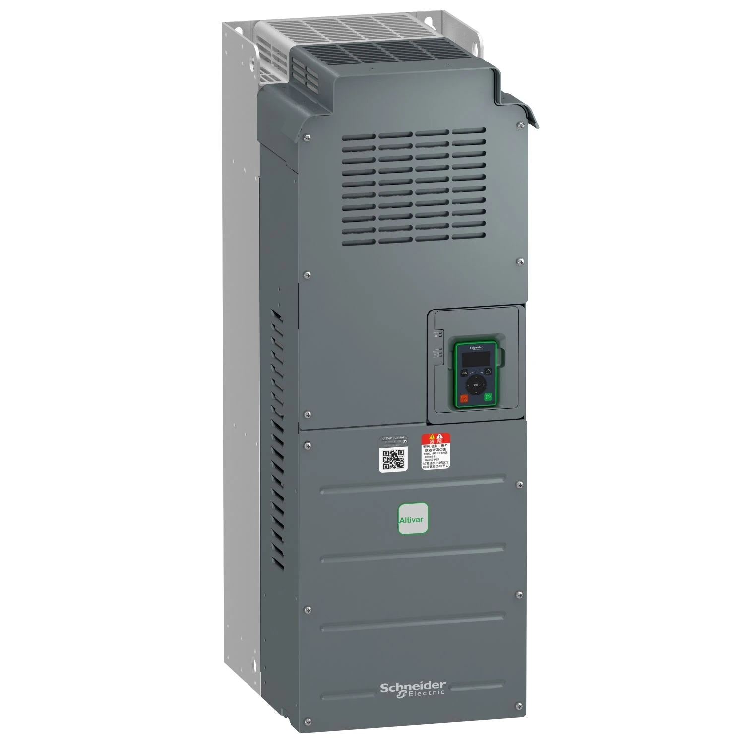 ATV610C11N4 Schneider Electric Frequenzumrichter, Easy Altivar 610, 110 kW, 150 PS, 380 bis 460 V, IP20