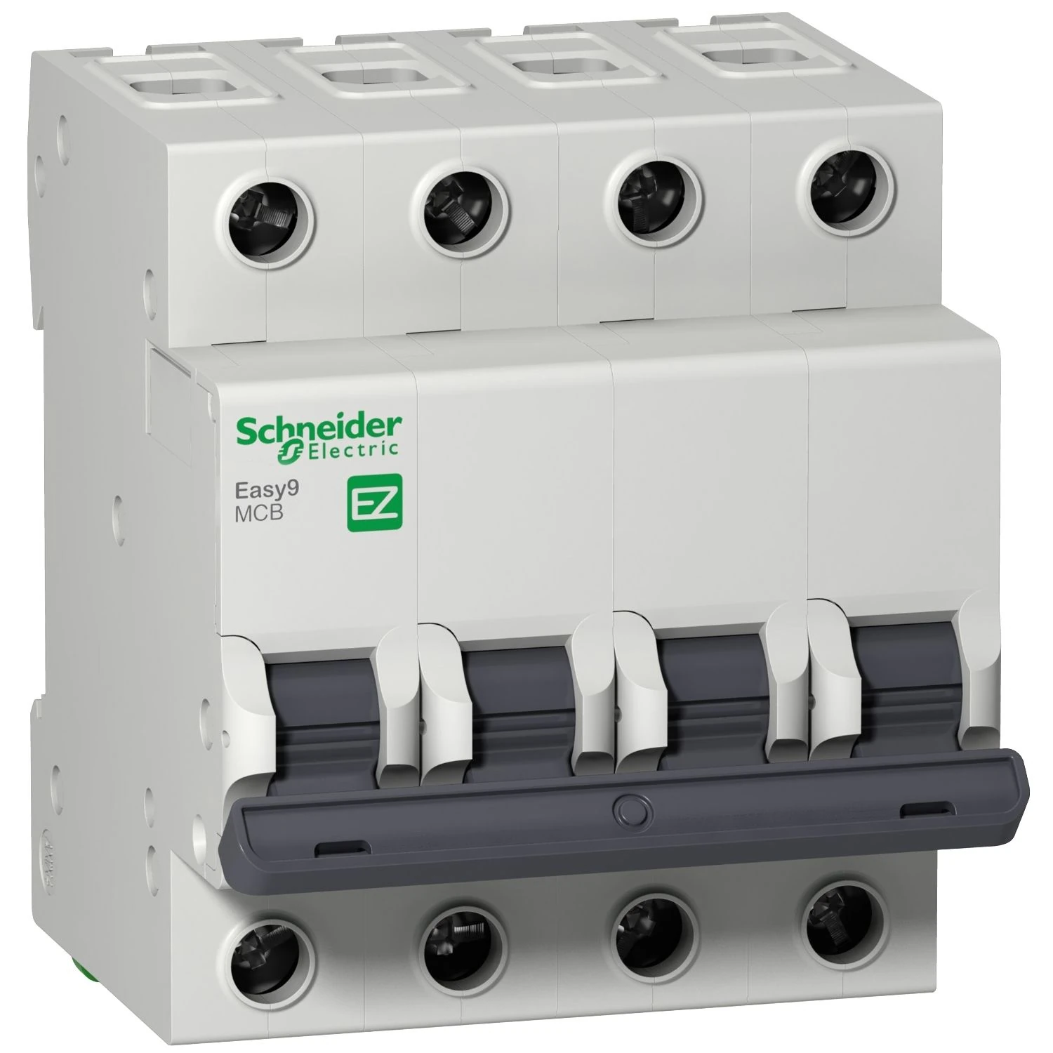 EZ9F43440 Schneider Electric Miniature circuit breaker (MCB), Easy9, 4P, 40A, C curve, 3000A (IEC/EN 60898-1)