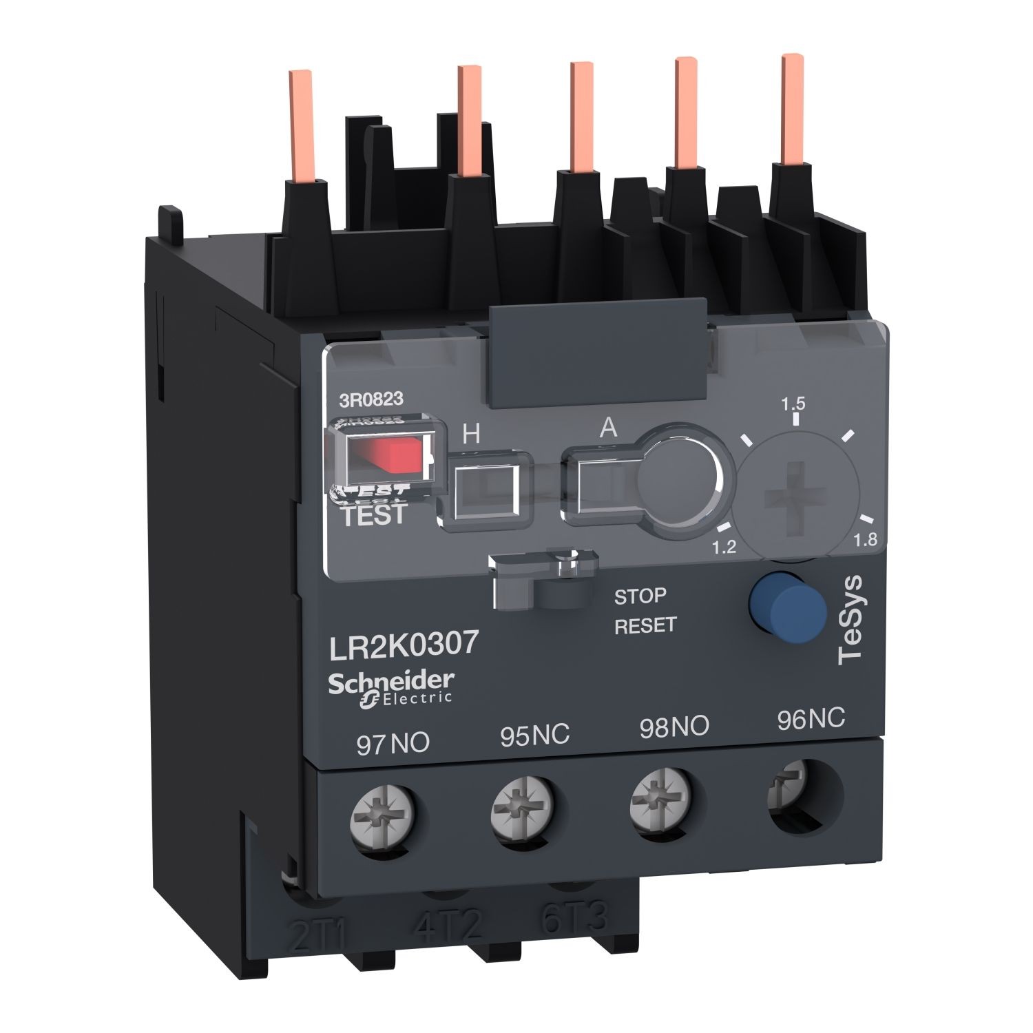 Schneider LR2-K0307 1.2-1.8A K Serisi Termik Röle