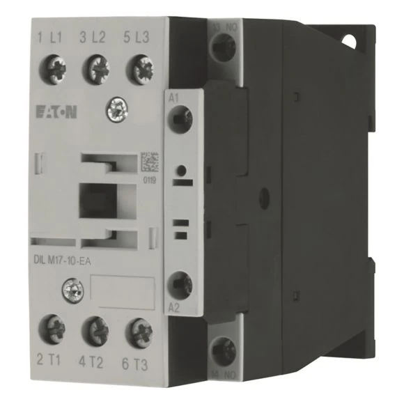 189910 DILM17-10-EA(RDC24) - Contactor, 3 pole, 380 V 400 V 7.5 kW, 1 N/O, RDC 24: 24 - 27 V DC, DC operation, Screw terminals
