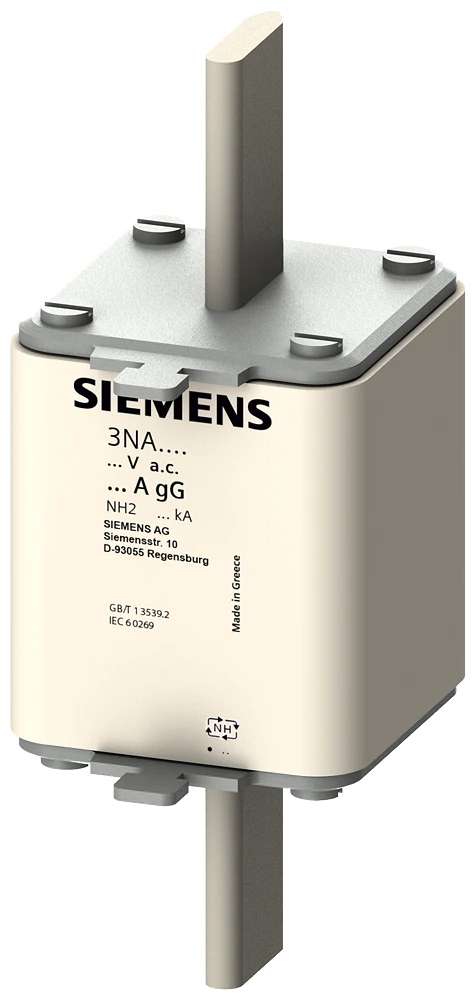 3NA3250 LV HRC fuse element, NH2, In: 300 A, gG, Un AC: 500 V, Un DC: 440 V, Front indicator, live grip lugs