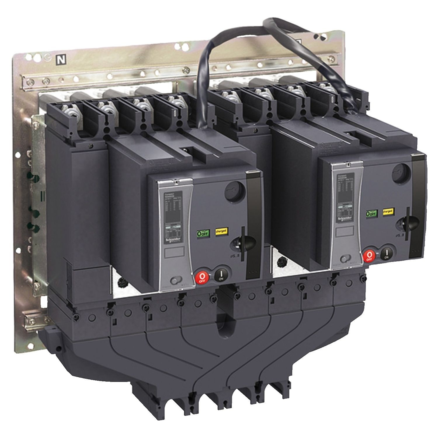 LV432619 Coupling accessories for manual transfer switch, TransferPacT ComPacT NSX400…630A , 3P, 630A
