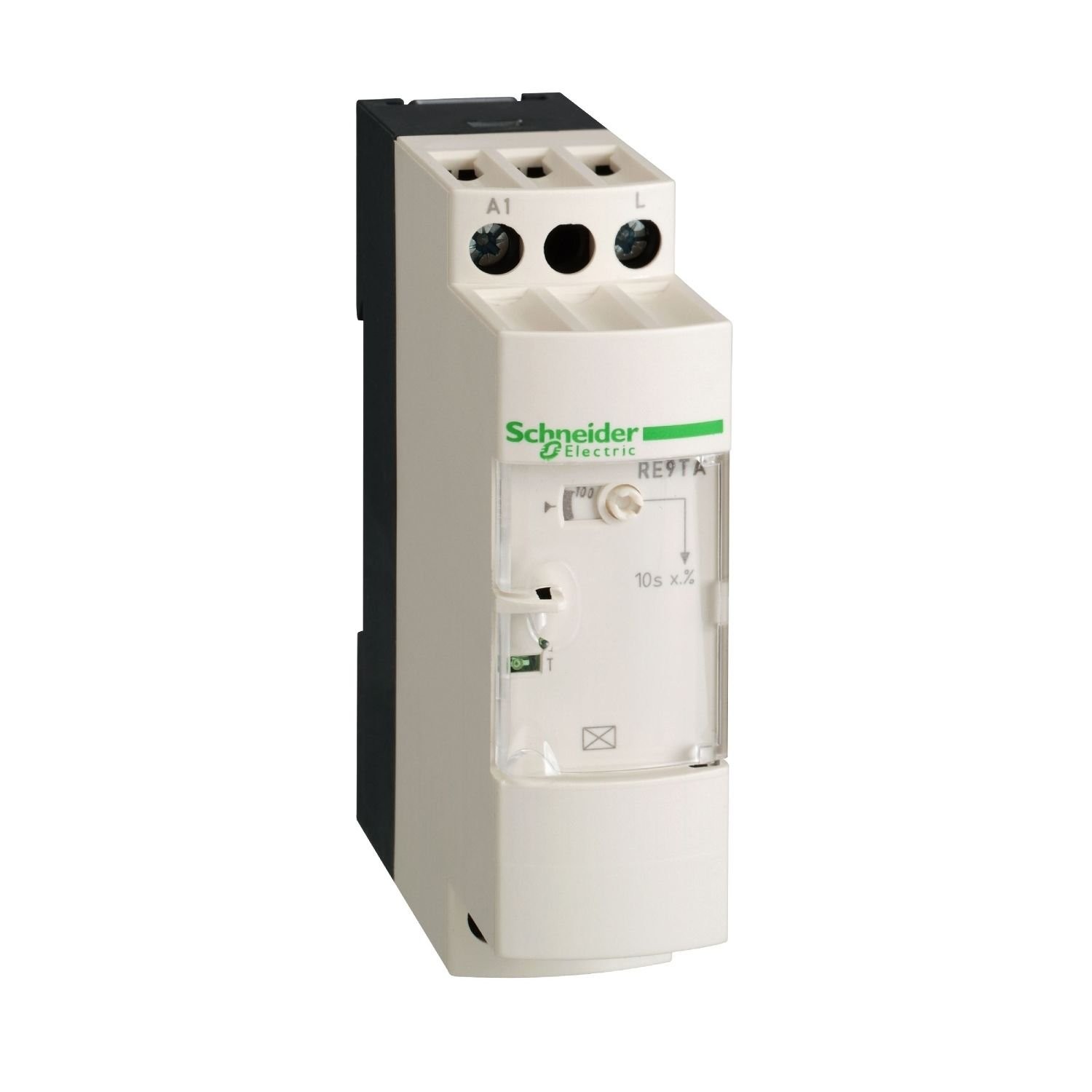 Schneider Electric RE9TA11MW on-delay timing relay - 0.1..10 s - 240 V AC DC - solid state