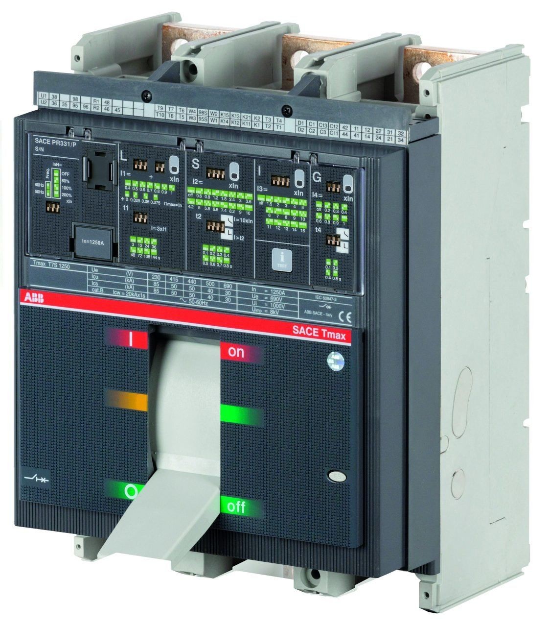 1SDA061981R1 T7S 800 PR231/P LS/I In=800A 3p F F M