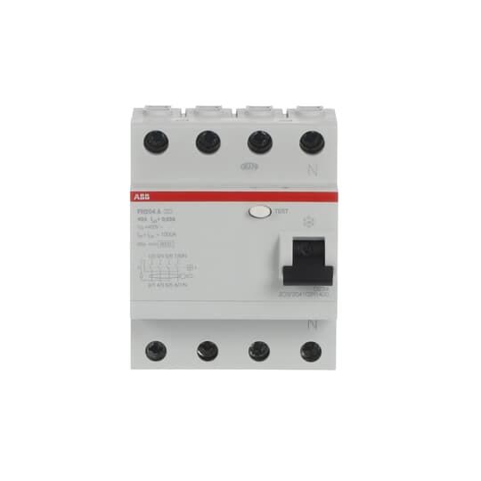2CSF204102R1400 FH204 A-40/0.03 Residual Current Circuit Breaker 4P A type 30 mA