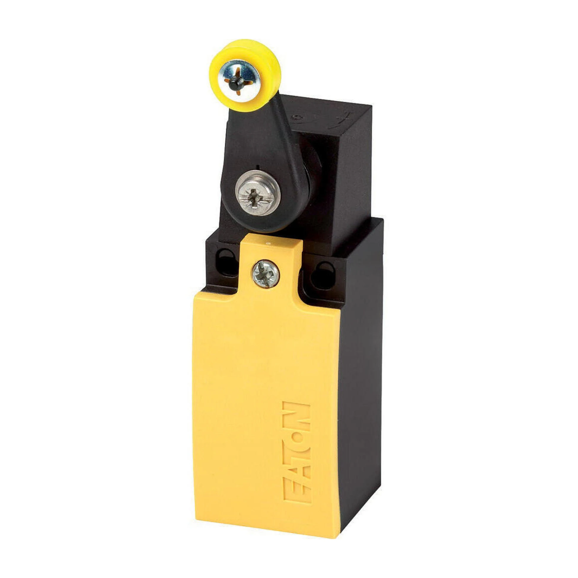 266111 EATON LS-11/RL - Positionsschalter, Drehhebel, Komplettgerät, 1 Schließer, 1 Öffner, Käfigzugfeder, Gelb, Kunststoff, -25 - +70 °C, EN 50047 Form A