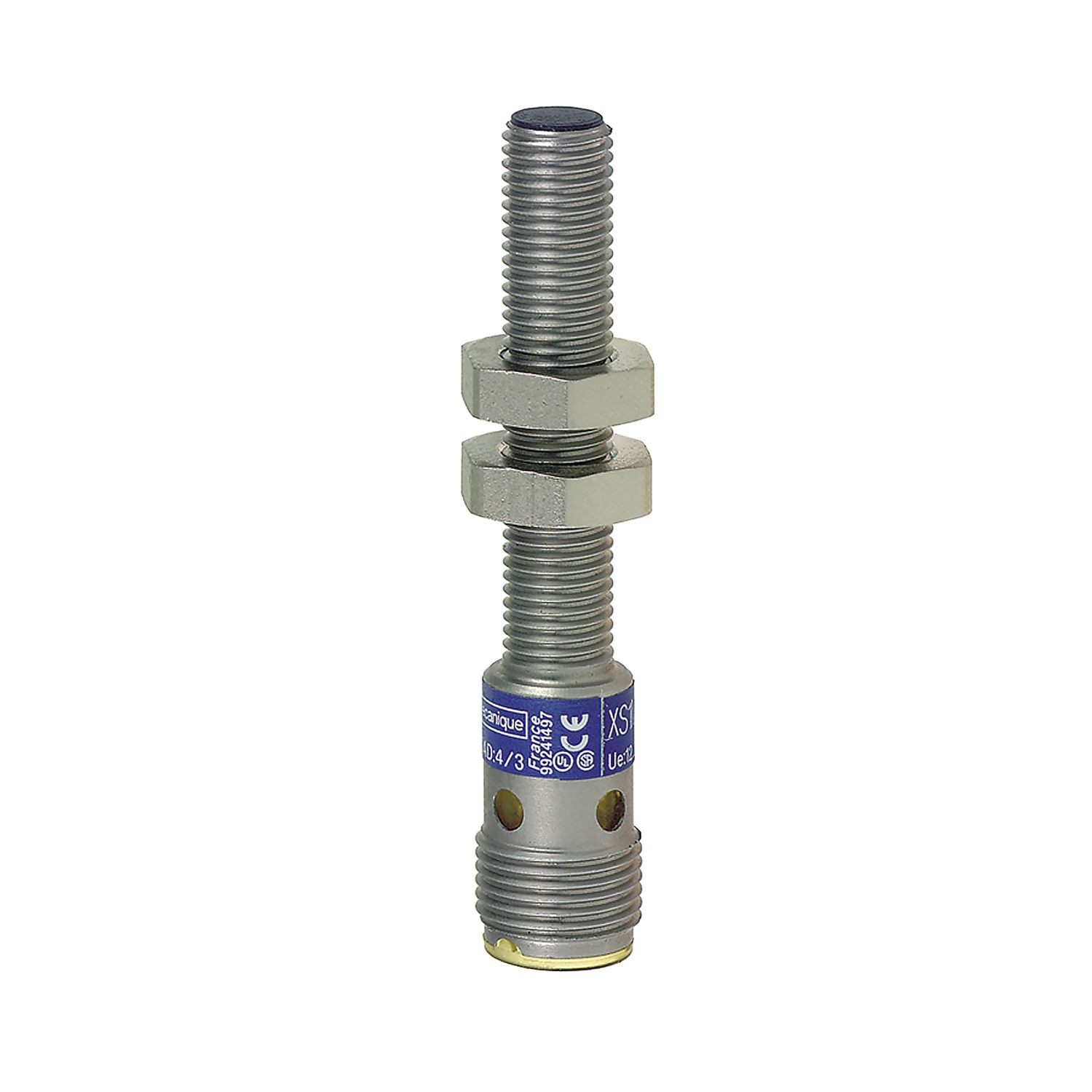 XS108BLPAM12 inductive sensor XS1 M8, L62mm, brass, Sn1.5mm, 12..24VDC, M12