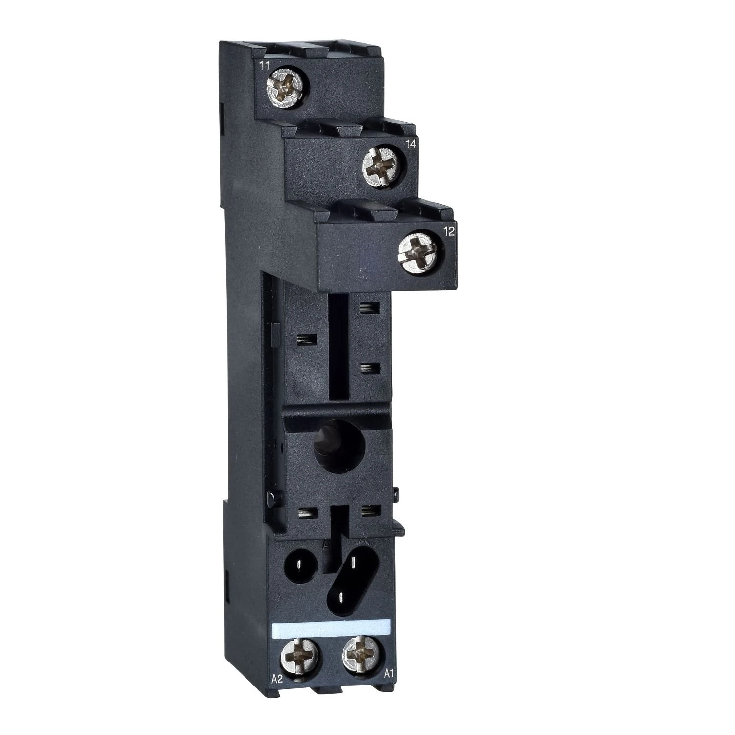 RSZE1S35M Schneider Electric Socle pour relais RSB1A120, Harmony Electromechanical Relays, 12 A, connexion à vis sur RS, contact séparé