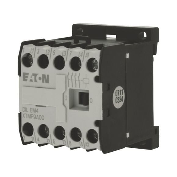 022044 DILEM4(24V50/60HZ) - Contactor, 24 V 50/60 Hz, 4 pole, 380 V 400 V, 4 kW, Screw terminals, AC operation