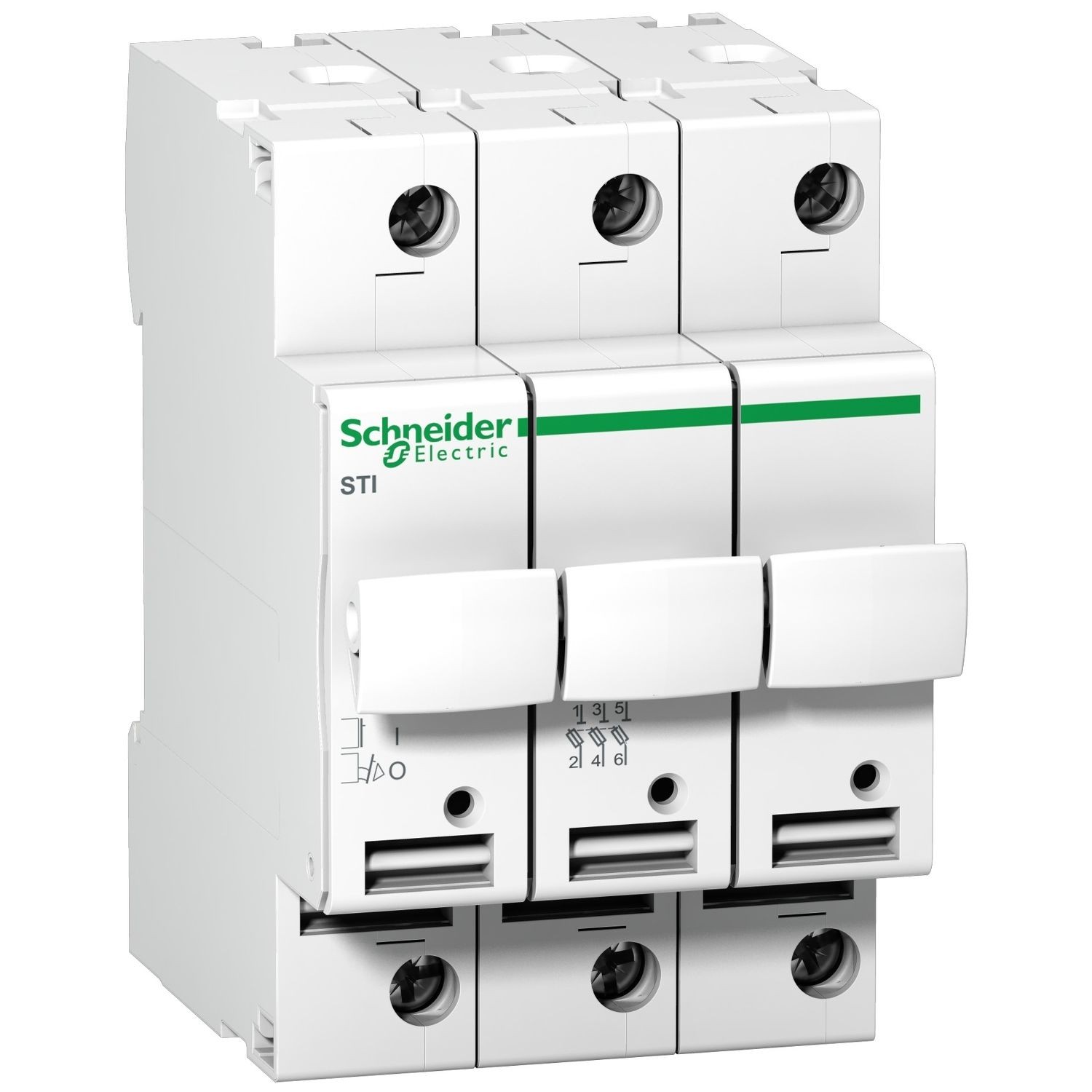 A9N15656 Acti 9 - fuse-disconnector STI - 3 poles - 25 A - for fuse 10.3 x 38 mm