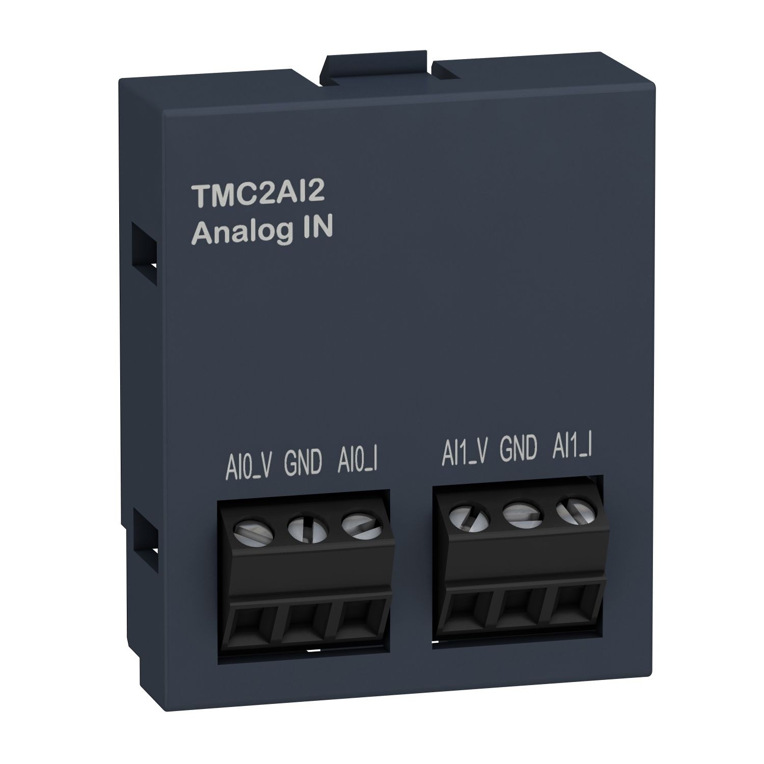 Schneider Electric TMC2AI2 Analogue input cartridge, Modicon M221, 2 analog inputs, I/O extension