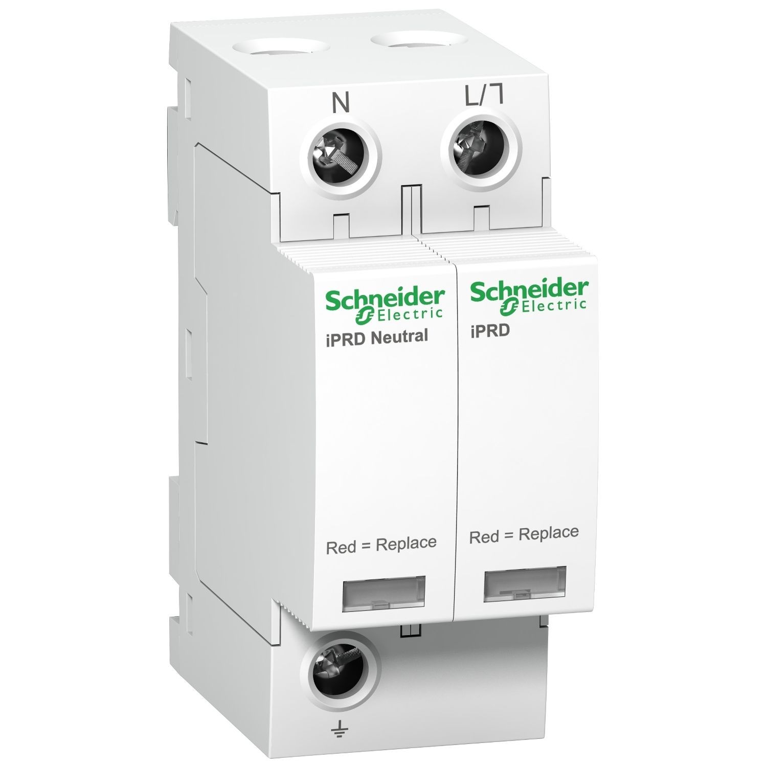 Schneider Electric A9L08501 iPRD8r modular surge arrester - 1P + N - 350V - with remote transfert