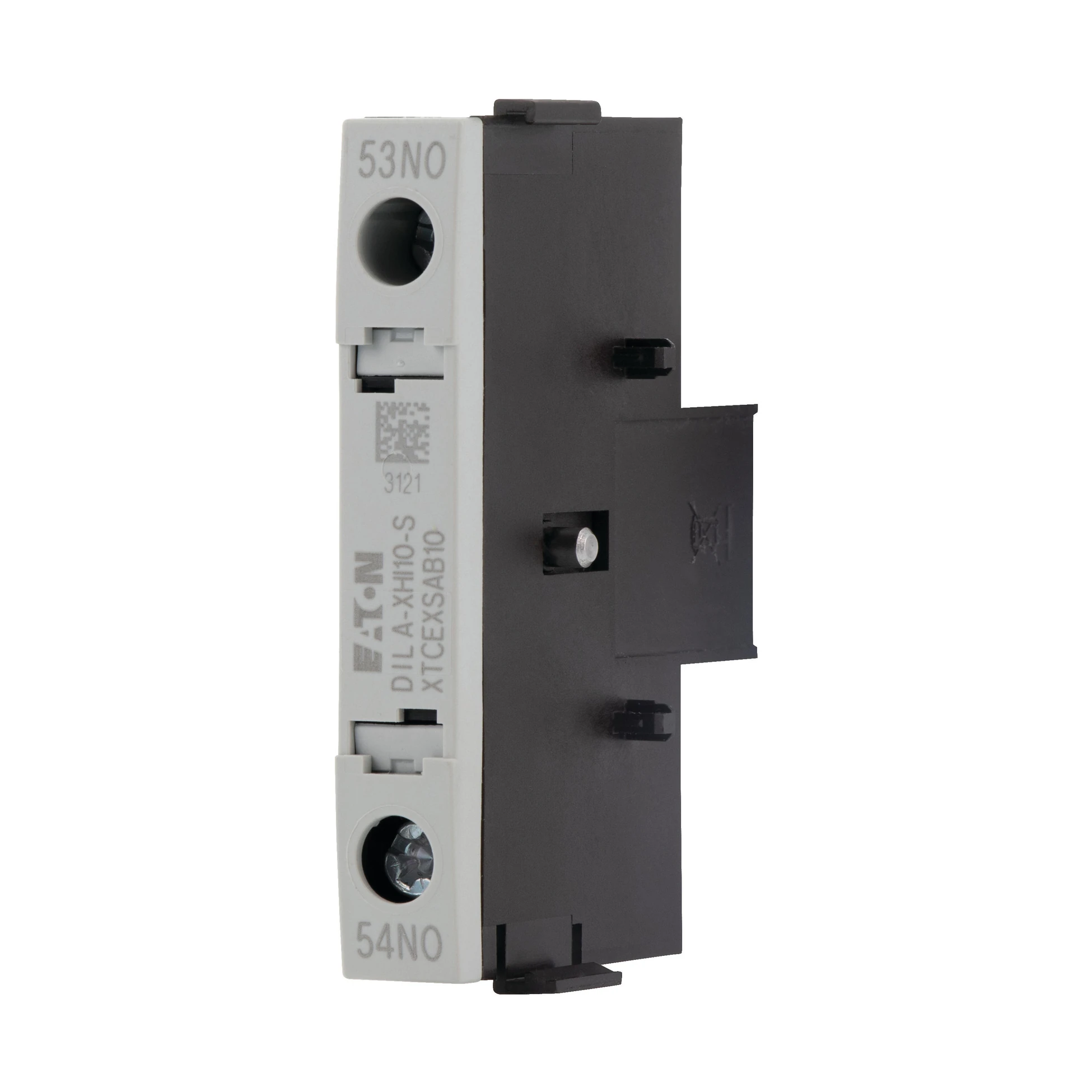 115948 EATON DILA-XHI10-S - Auxiliary contact module, 1 pole, Ith= 16 A, 1 N/O, Side mounted, Screw terminals, DILA, DILM7 - DILM15