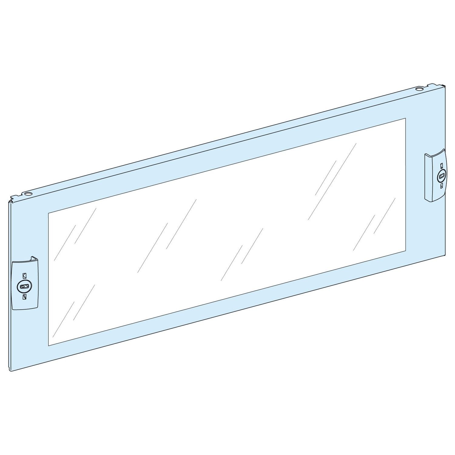 Schneider Electric 03342 TRANSPARENT FRONT PLATE WIDTH 600/650 4M