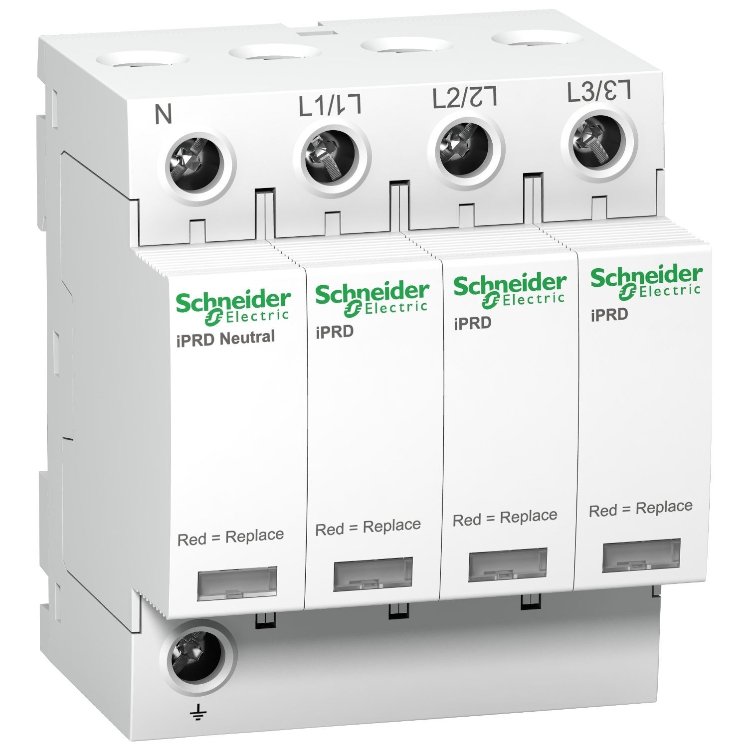 Schneider Electric A9L40601 iPRD40r modular surge arrester - 3P + N - 350V - with remote transfert