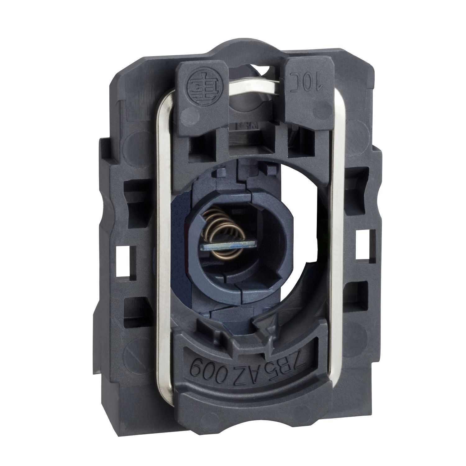 ZB5AV6 Light block with body fixing collar, Harmony XB5, plastic, for BA9s bulb, lt 250V