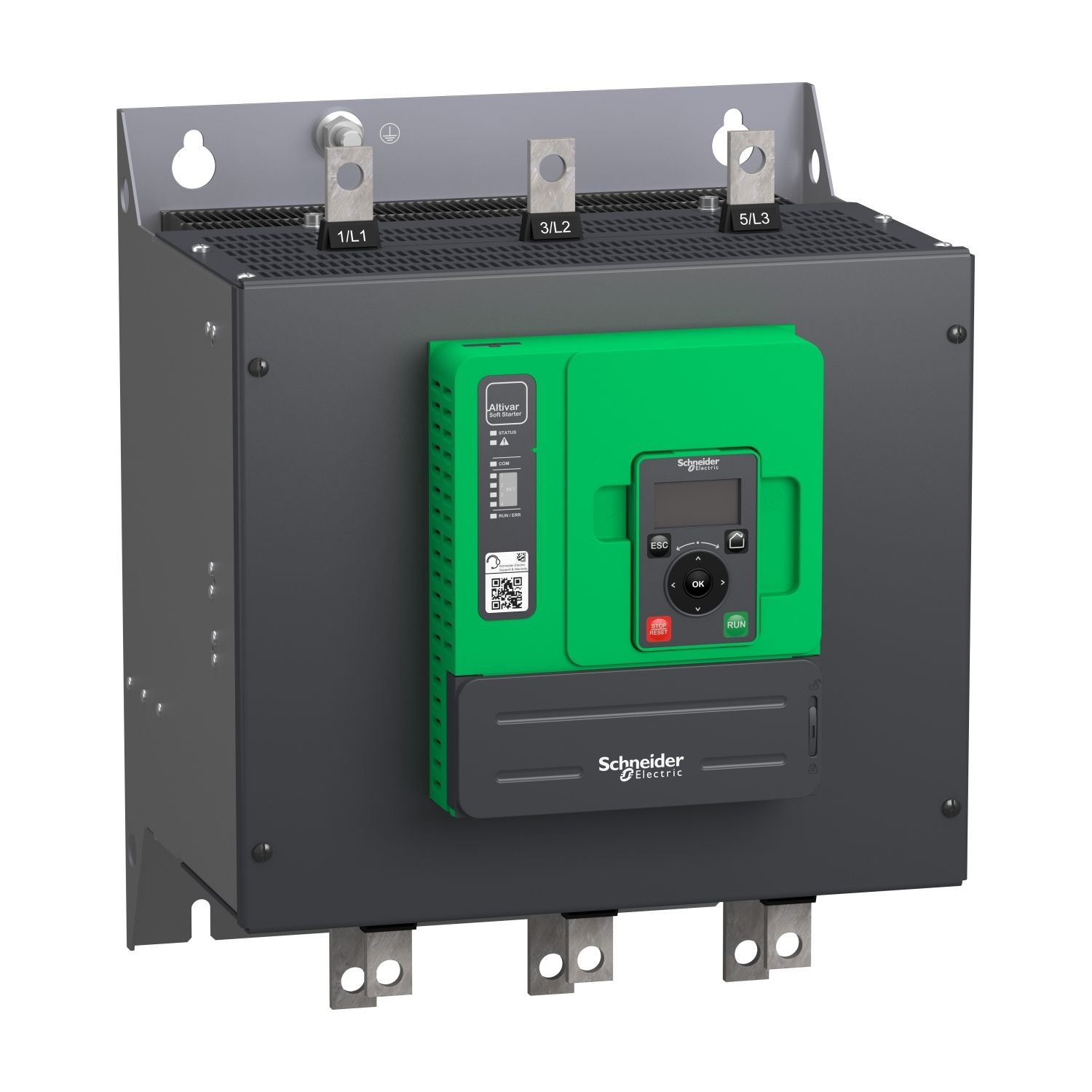 Schneider Electric ATS480C21Y Soft starter, Altistart 480, 210A, 208 to 690V AC, control supply 110 to 230V AC