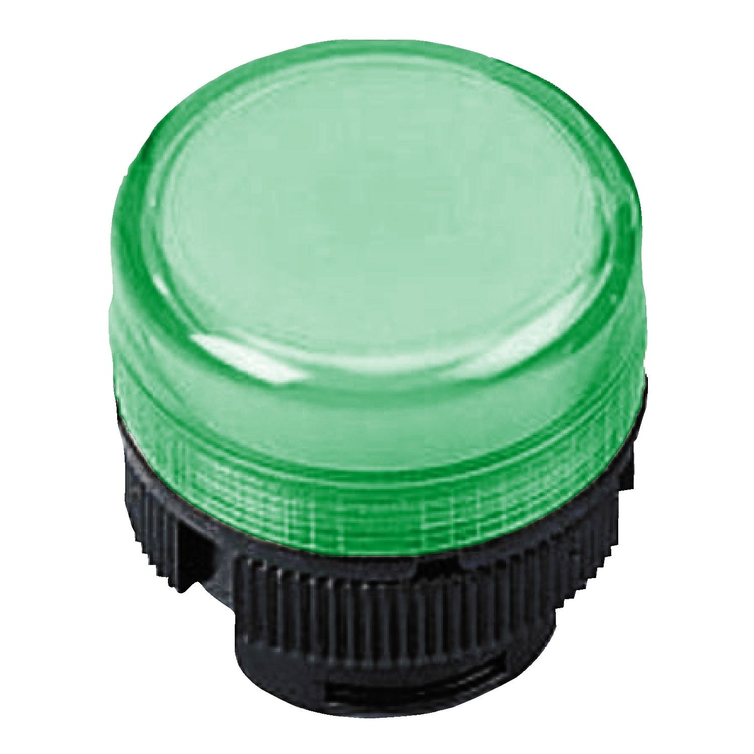 ZA2BV03 Head for pilot light, Harmony XAC, for incandescent bulb, plastic, green cap, 22mm