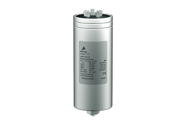 B32343C4022A500  PhiCap 3-phase Capacitors MKP400-D-2.5 17μF 400VAC