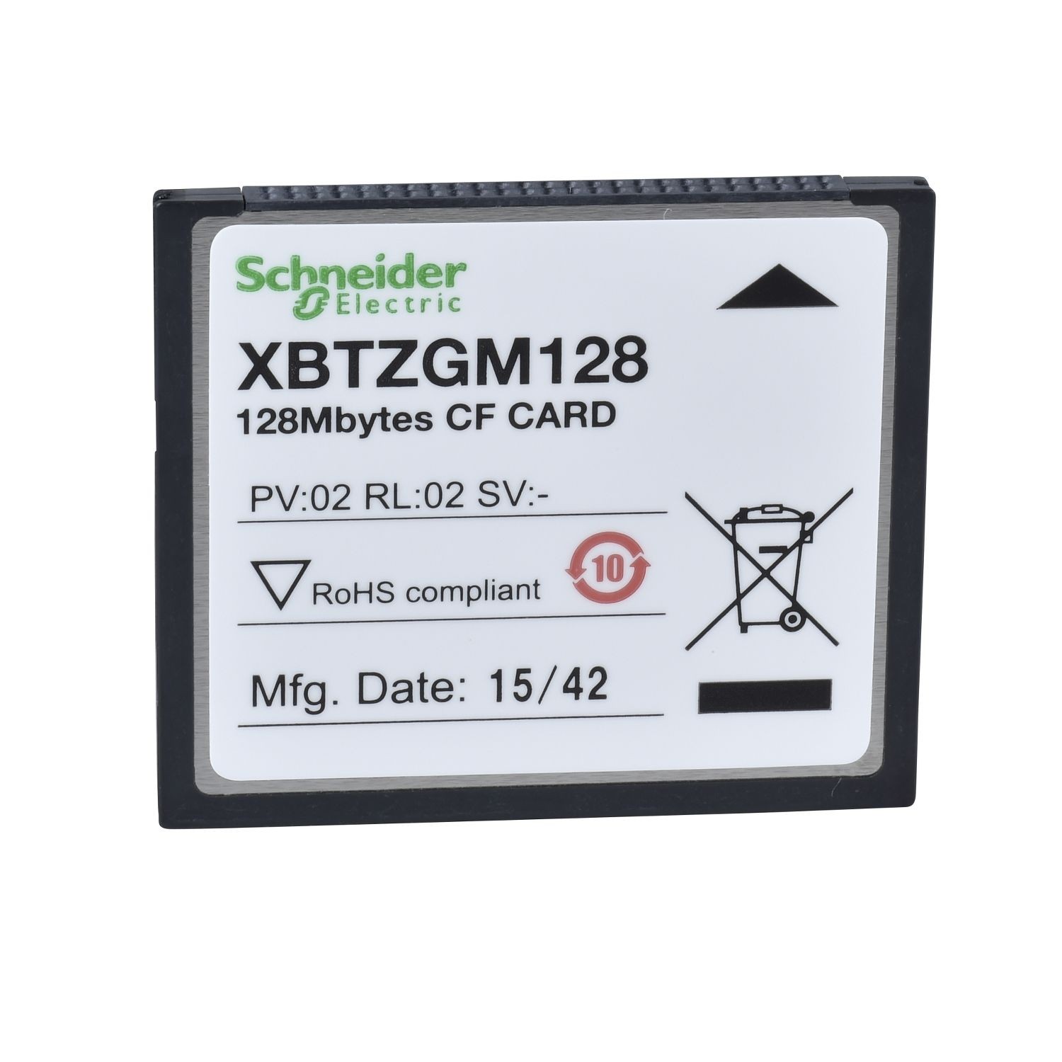 Schneider Electric XBTZGM128 Compact Flash memory card 128 MB - for advanced and embedded panel