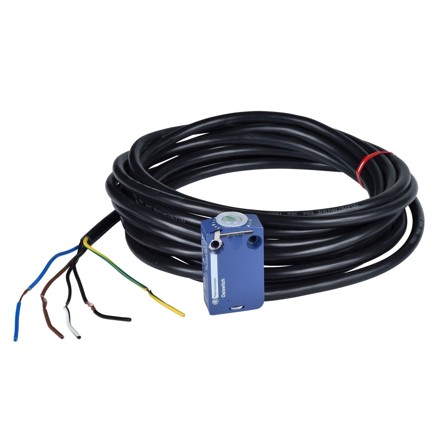 ZCMD21L2 Limit switch body, Limit switches XC Standard, ZCMD, 1NC+1 NO, silver, snap action, connection, 2 m