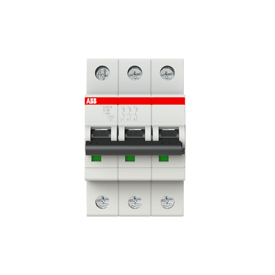 2CDS273001R0404 S203M-C40 Miniature Circuit Breaker - 3P - C - 40 A