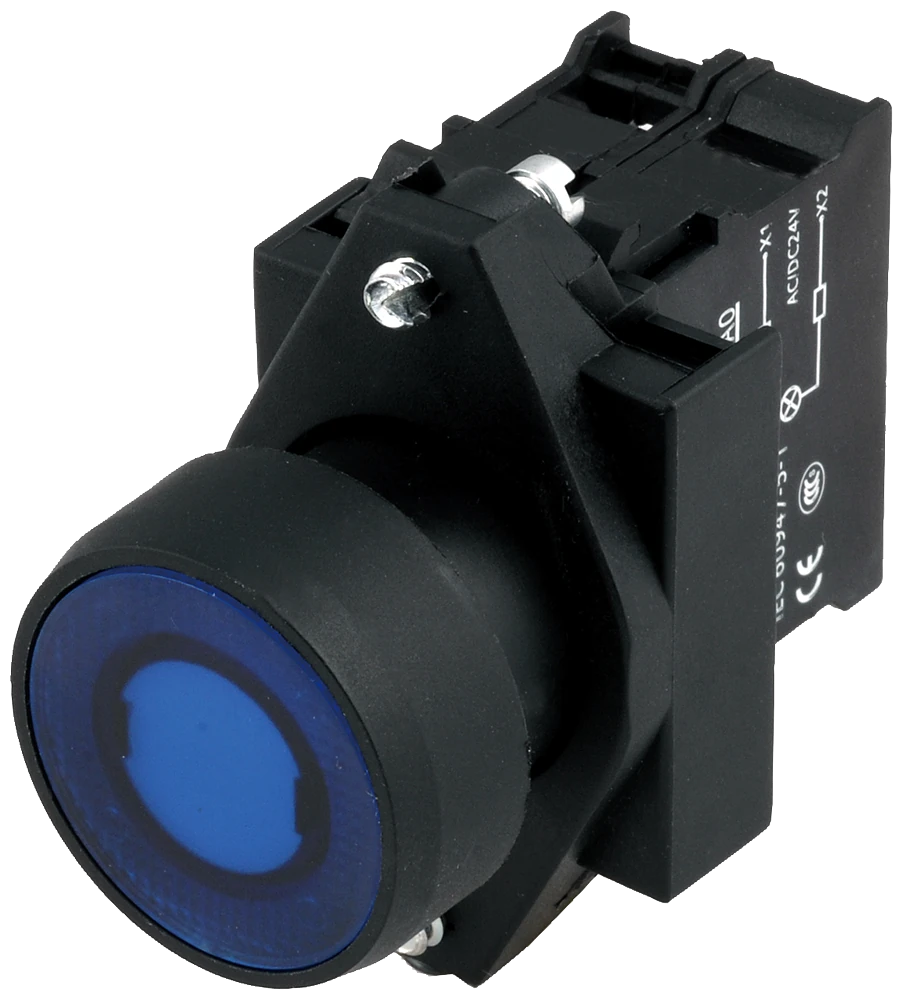 3SB6110-4AL11-1NA0 Siemens Complete unit combination 22 mm plastic black round key selector switch 3 switch positions KL-KC-KR with 2 keys 2X60DEG, V position latching removal pos. left, cent., right with holder screw terminal, 2 NO