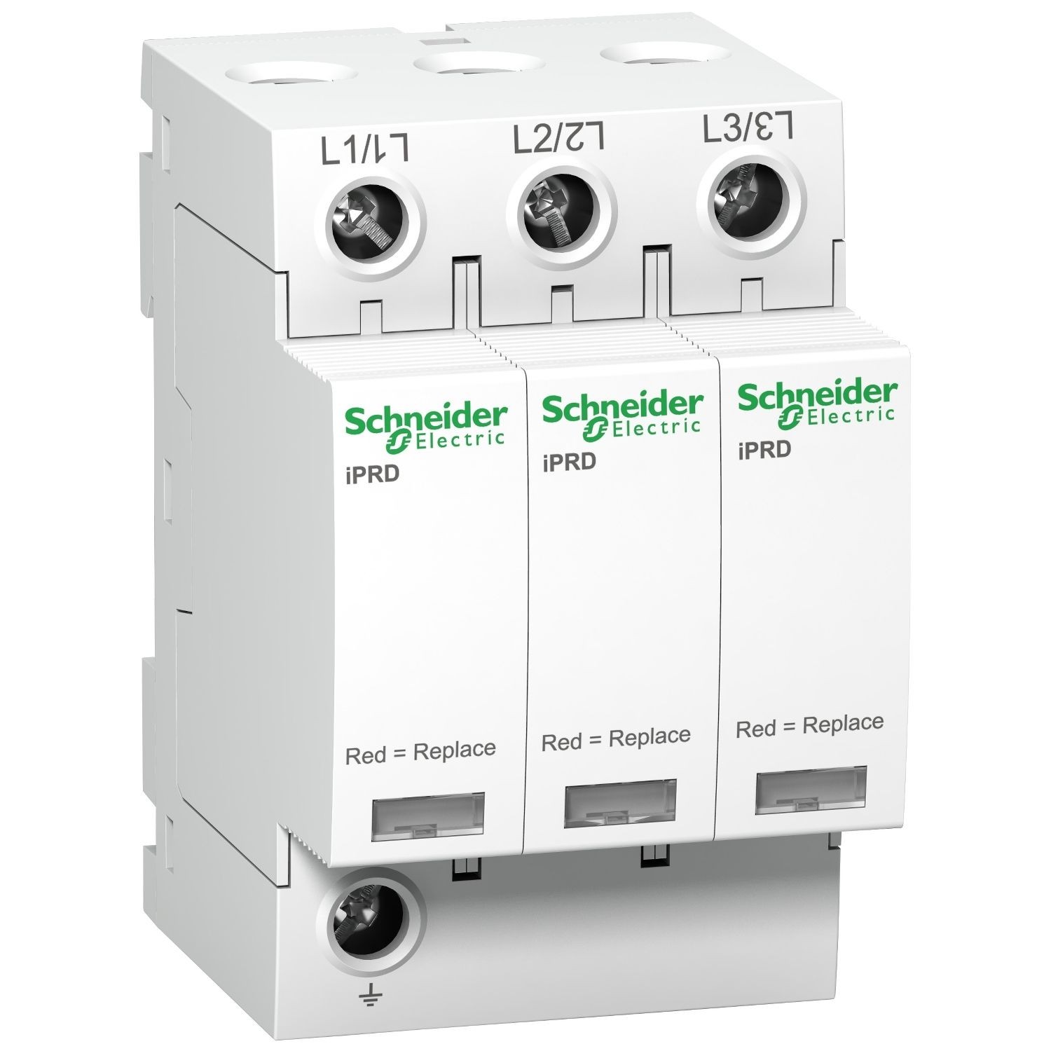 Schneider Electric A9L08321 iPRD8r modular surge arrester - 3P - IT - 460V - with remote transfert