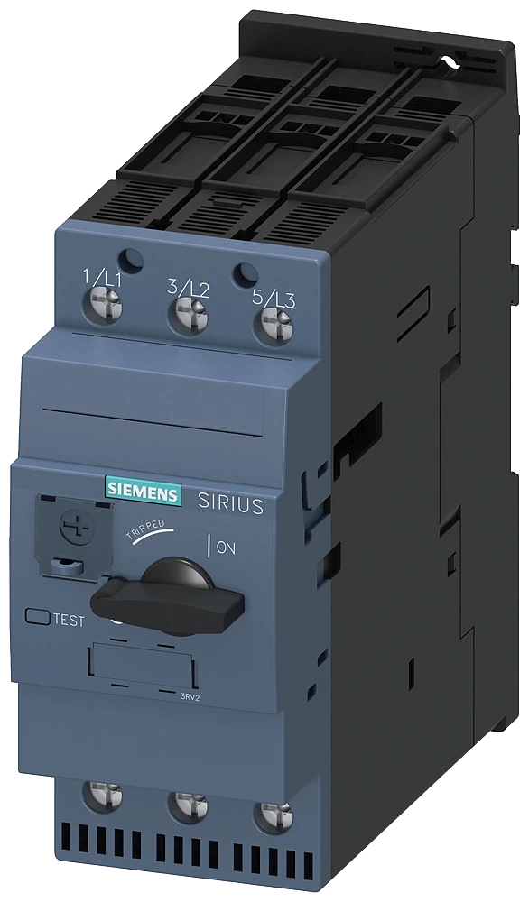 3RV2031-4RA10 Siemens Disjoncteur taille S2 pour la protection du moteur, CLASSE 10 Déclencheur A 70...80 A Déclencheur N 1040 A borne à vis Capacité de commutation standard