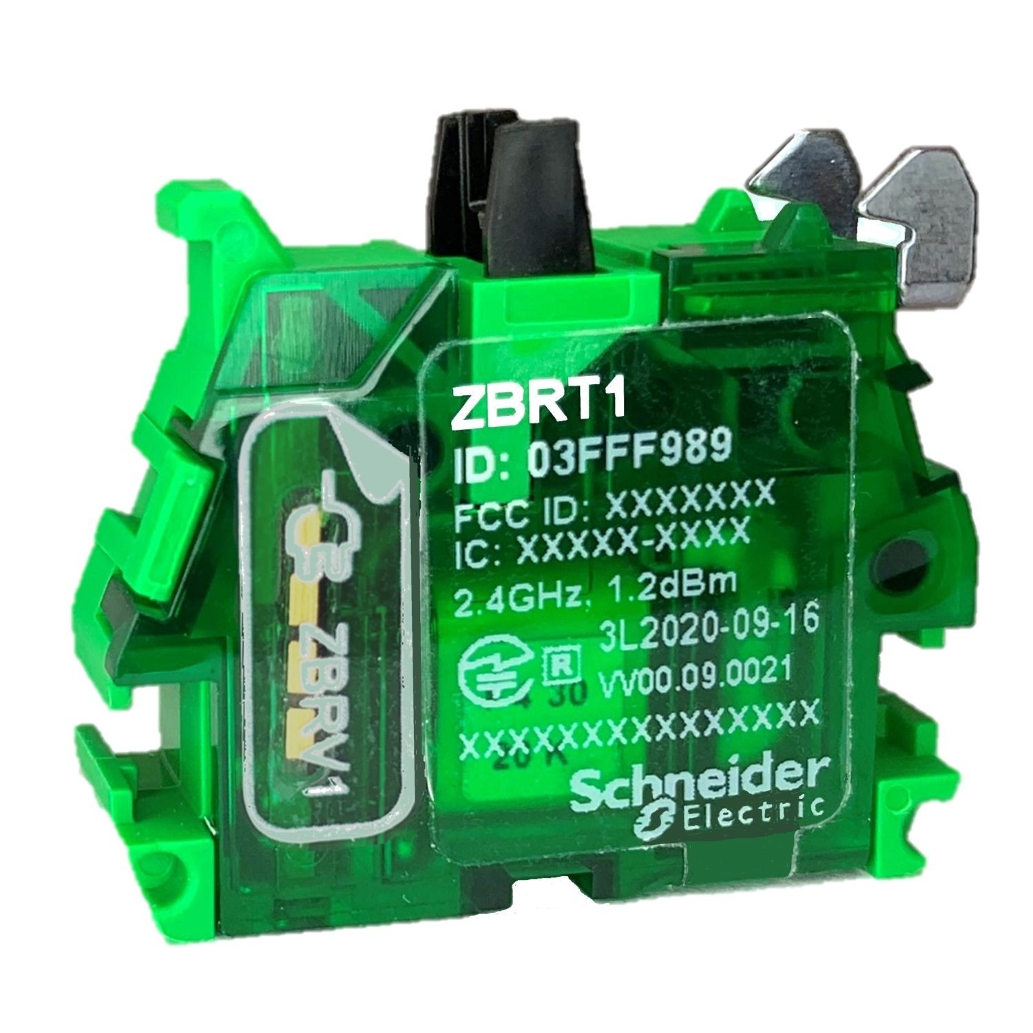 Schneider Electric ZBRT1 transmitter wireless batteryless w/o Head