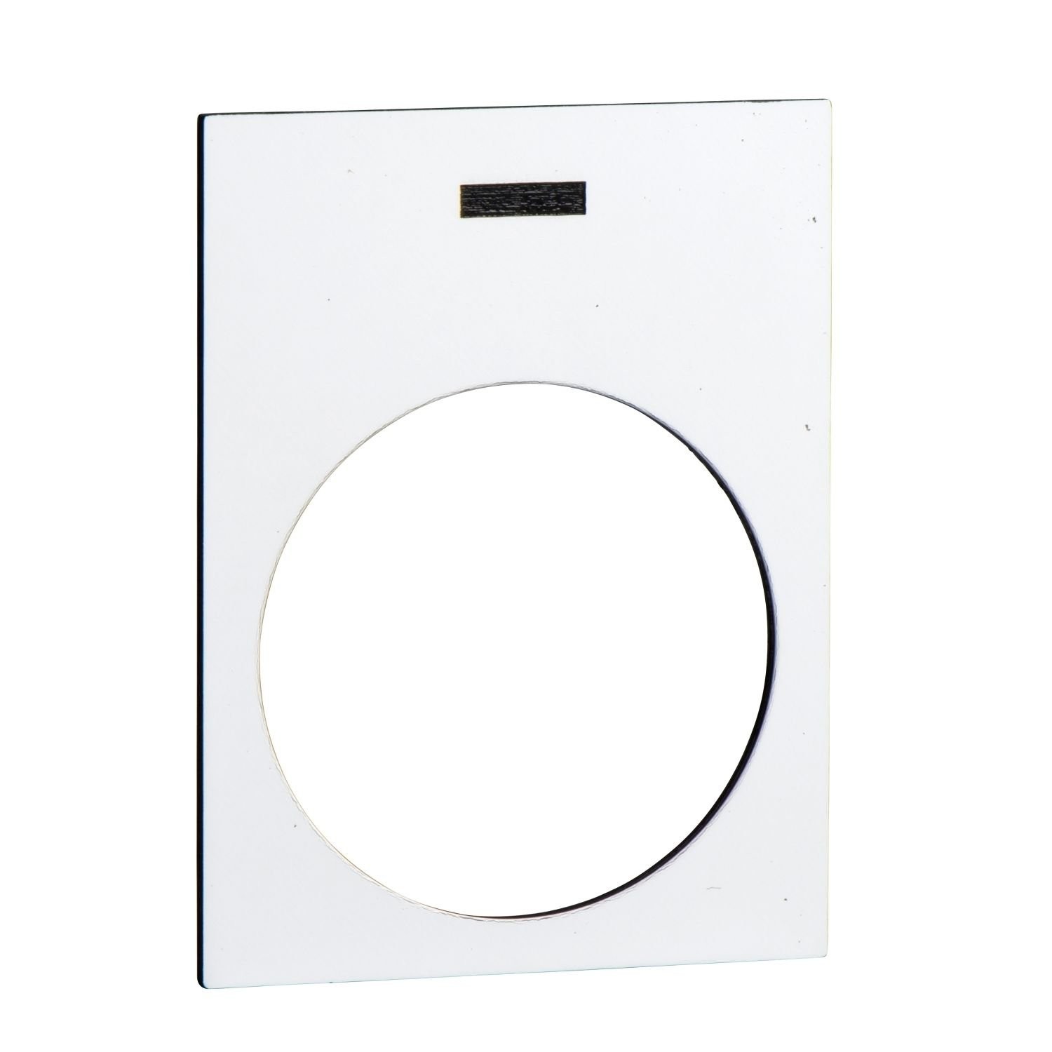 Schneider Electric ZB2BY4930 legend - 30 x 40 mm - white - I