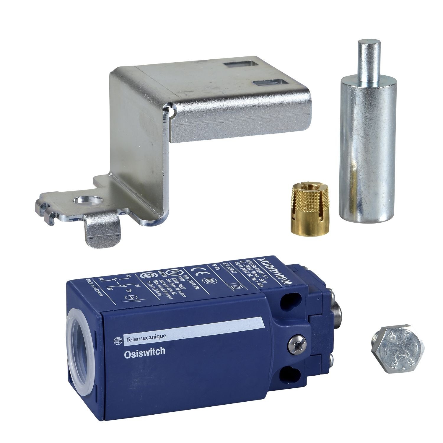 NSYINLCRN Door switch for PanelSeT WM enclosure. N/C contact (on lock), 3 A/240 V AC.