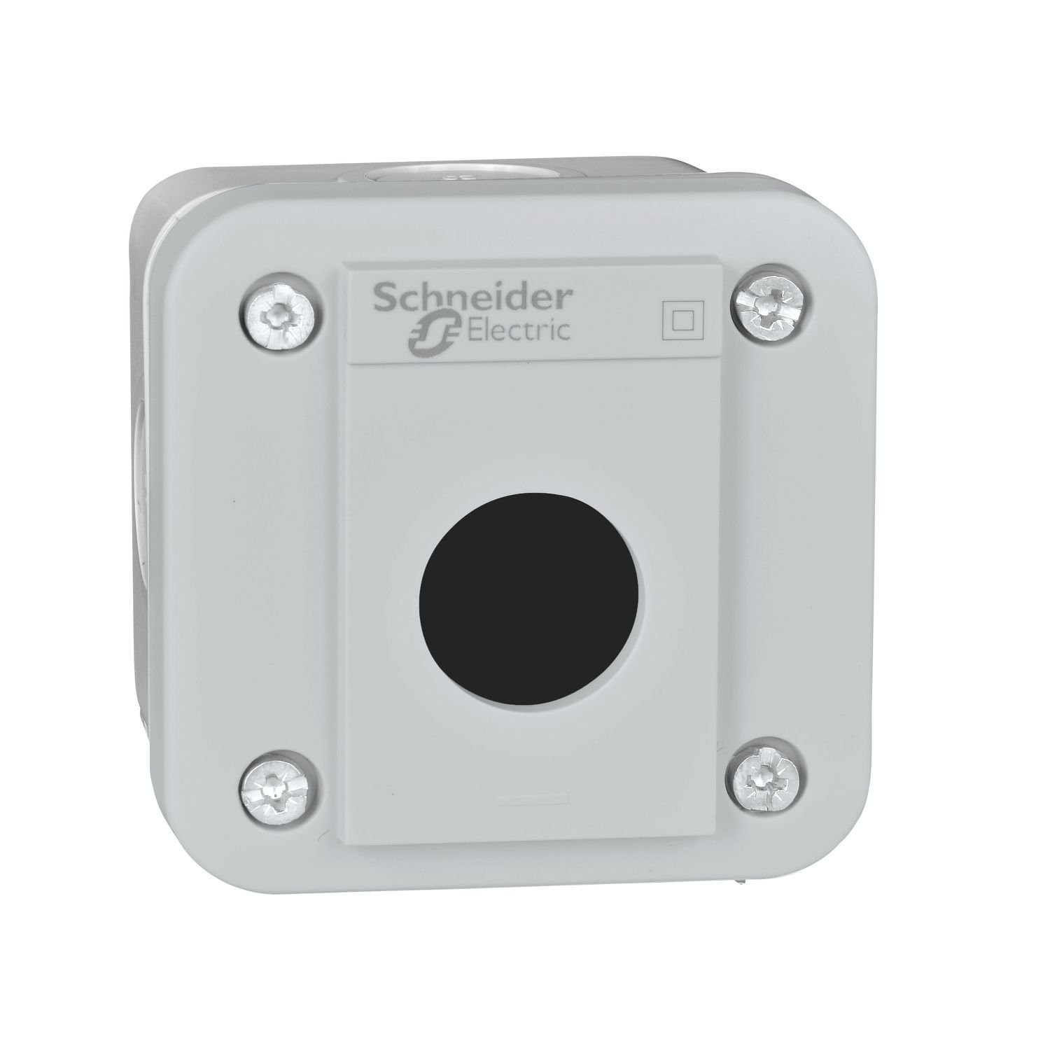 XALE1 Empty control station, Harmony XALE, plastic, light grey, 1 cut out, for Harmony XB7