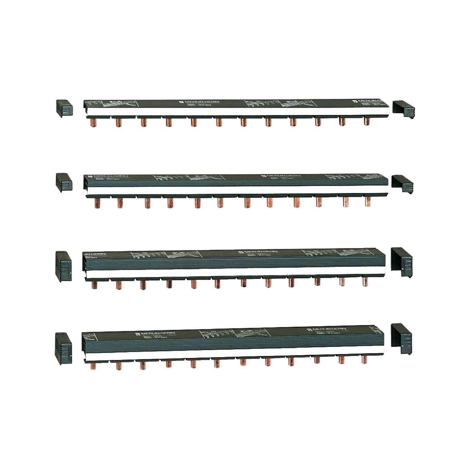 14881 comb busbar - 1 pole - 80 A - L = 12 x 18 mm
