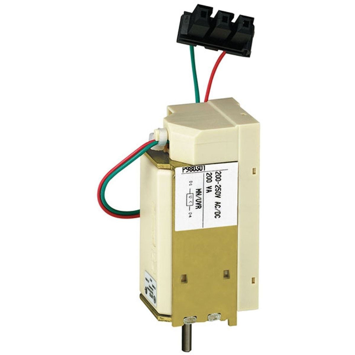 33673 MN undervoltage release,ComPact NS630b to NS3200 fixed, MasterPact NT/NW, rated voltage 380/480 VAC 50/60 Hz