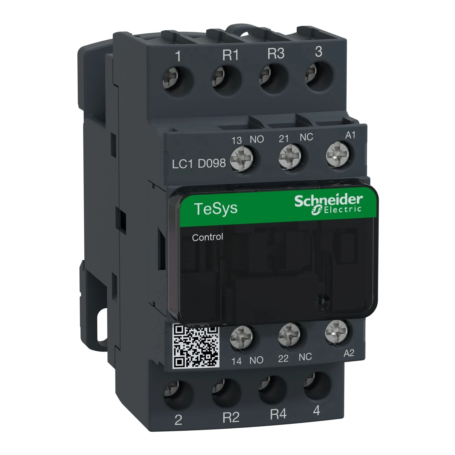 LC1D098M7 Schneider Electric TeSys D contactor - 4P(2 NO + 2 NC) - AC-1 - <= 440 V 20 A - 220 V AC coil