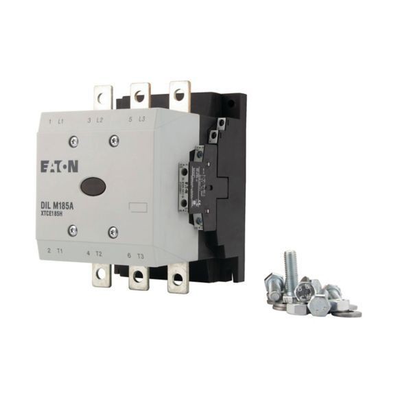 139540 DILM185A/22(RDC24) - Contactor, 380 V 400 V 90 kW, 2 N/O, 2 NC, RDC 24: 24 - 27 V DC, DC operation, Screw connection
