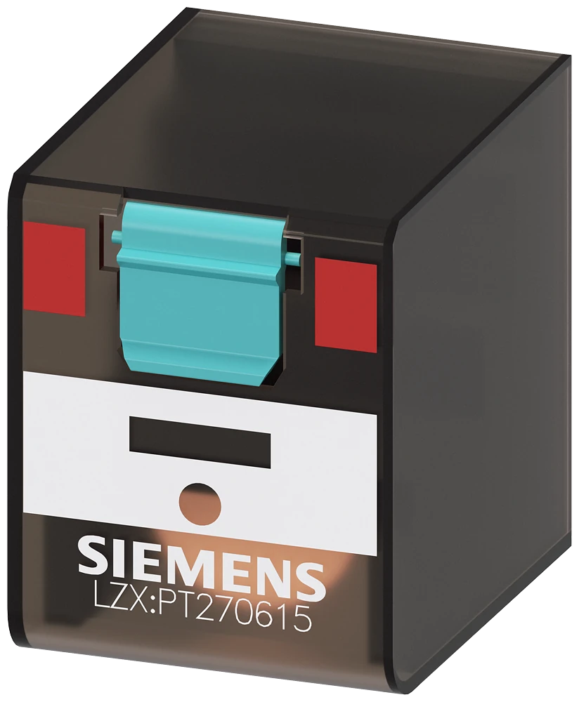 LZX:PT270730 Plug-in relay, 2 change-over contacts 230 V AC, also for LZS sockets